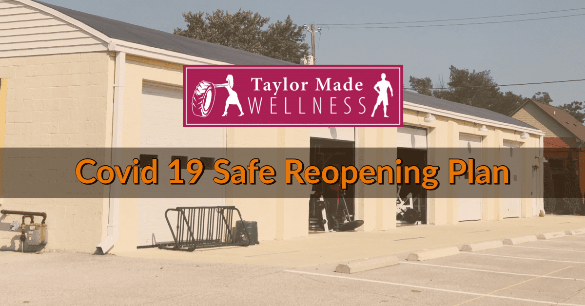 New Taylor Made Wellness Safety Measures 